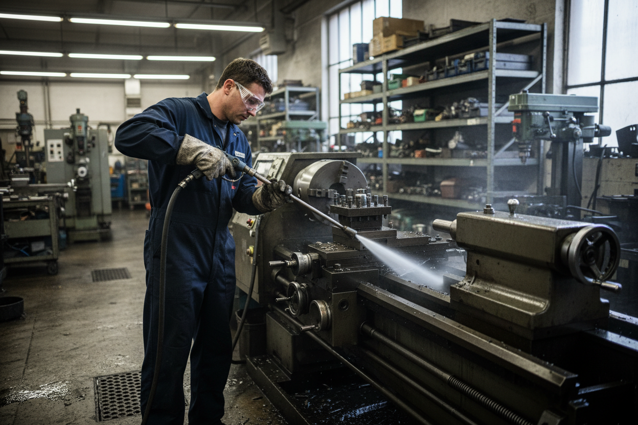 Dégraissage de machines industrielles à Nanterre