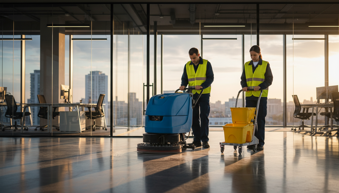 Entreprise de nettoyage industriel à Nanterre — Propreté B2B