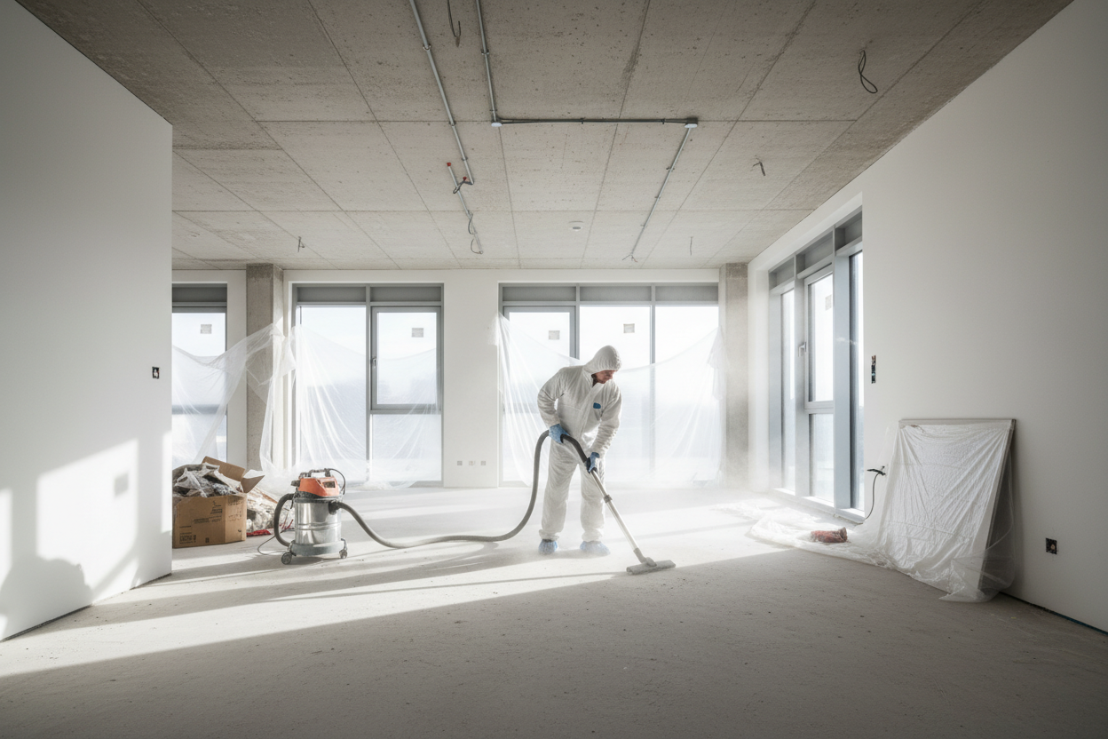 Nettoyage de fin de chantier à Nanterre pour professionnels