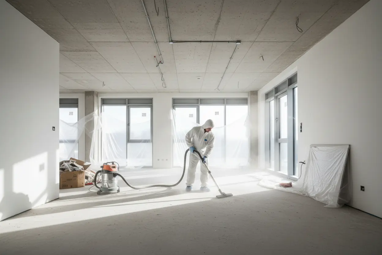 Nettoyage de fin de chantier à Nanterre pour professionnels